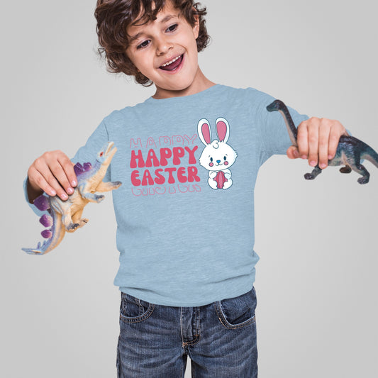 Happy Easter - Toddler Long Sleeve Tee