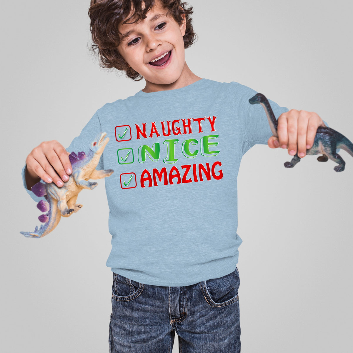 Naughty Nice Amazing, Christmas Crewneck For Toddler, Christmas Long Sleeves, Christmas Sweatshirt, Christmas Sweater, Christmas Present