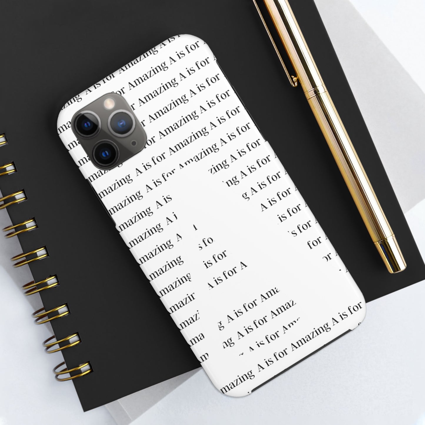 A is for Amazing Tough Phone Cases