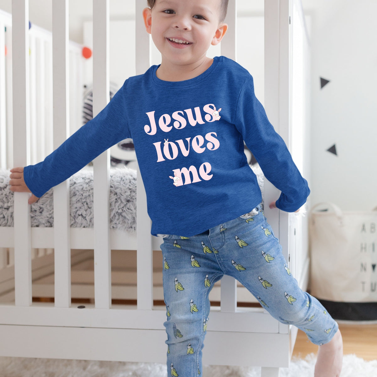 Jesus Loves Me - Toddler Long Sleeve Tee