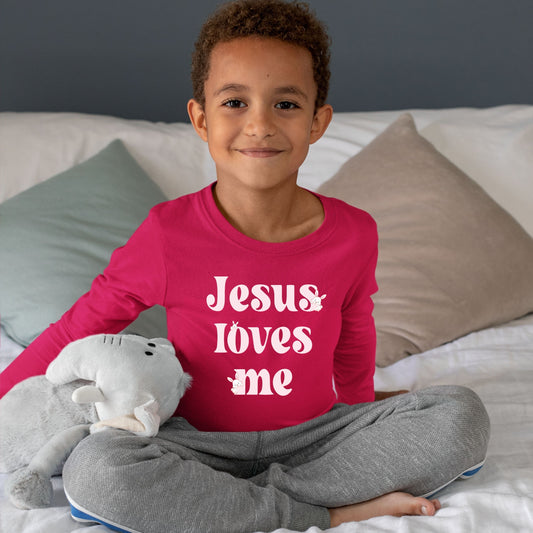 Jesus Loves Me - Toddler Long Sleeve Tee
