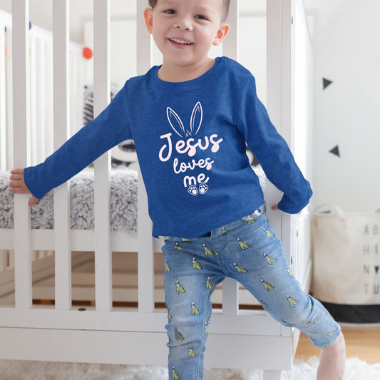Jesus Loves Me - Toddler Long Sleeve Tee