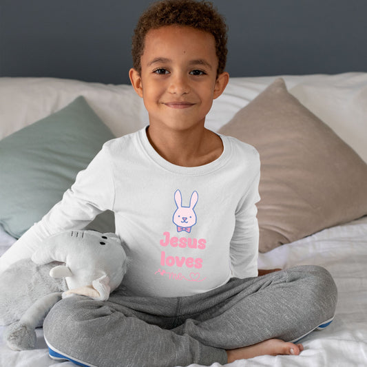 Jesus Loves Me - Toddler Long Sleeve Tee