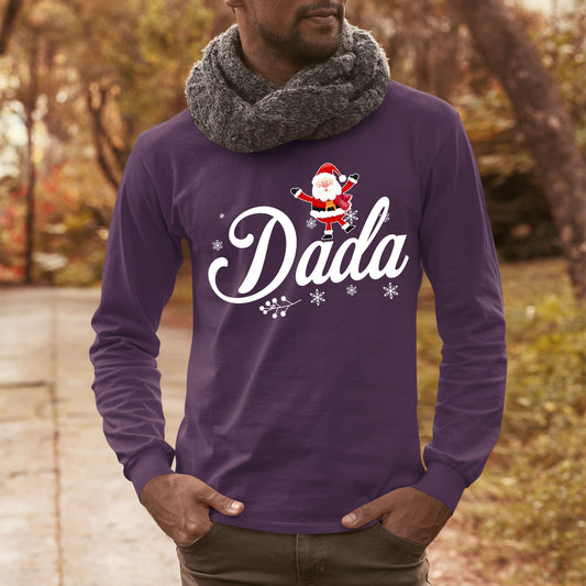 Dada, Men Long Sleeves, Christmas Clothing, Christmas Sweatshirts, Christmas Shirts, Christmas Decor, Christmas