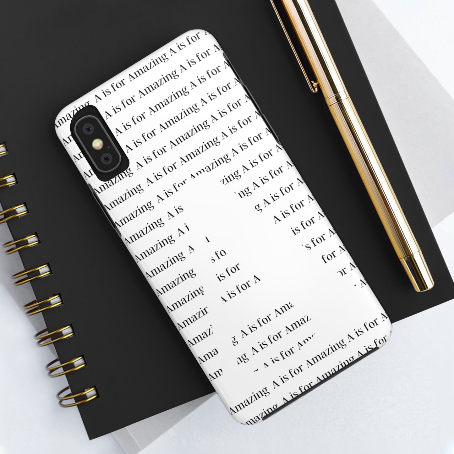 A is for Amazing Tough Phone Cases