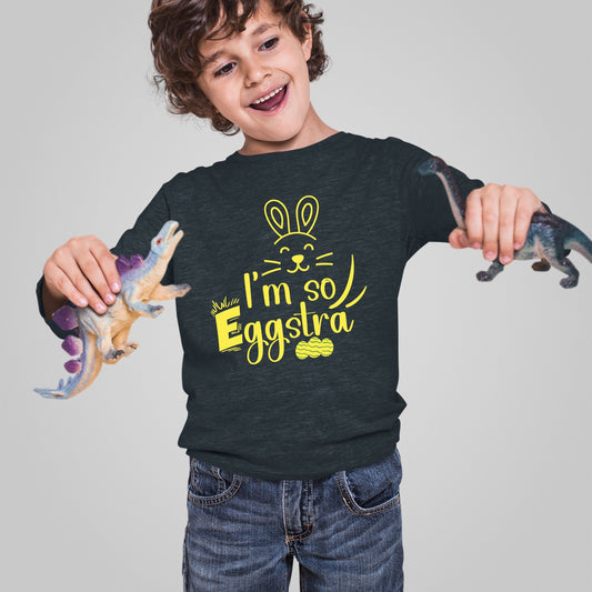 I'm So Eggstra - Toddler Long Sleeve Tee