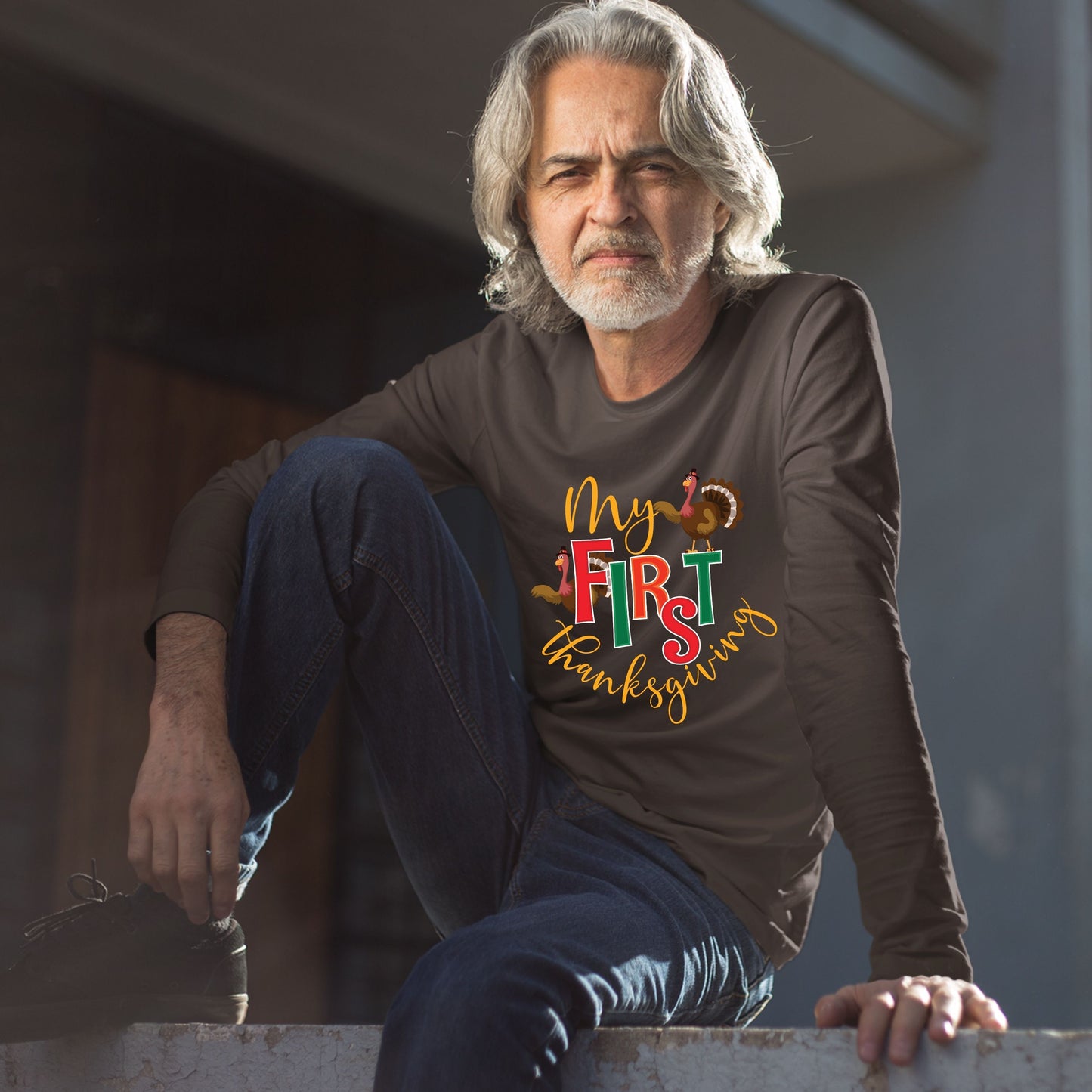 My First Thanks Giving, Thanksgiving Gift Ideas, Cute Thanksgiving, Thanksgiving Sweatshirt, Thanksgiving Sweater for Men