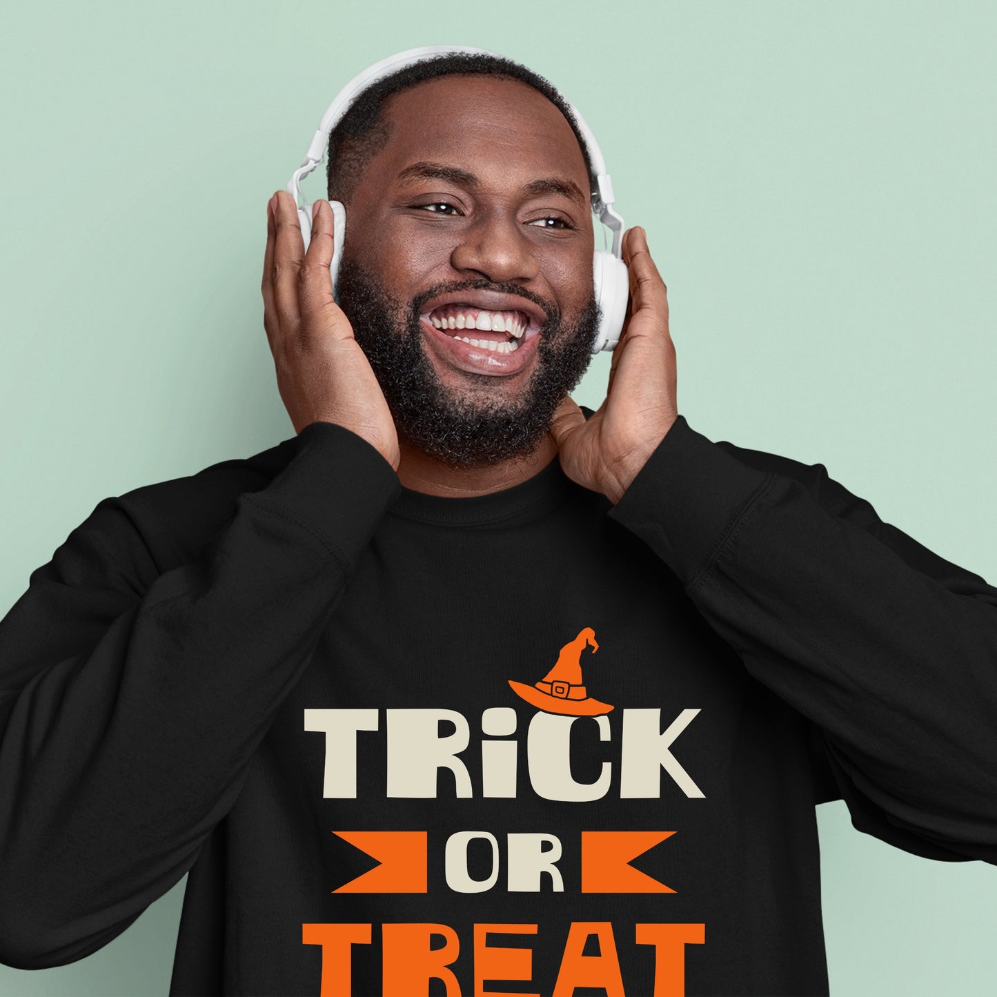 Trick or Treat, Halloween Gift Sweatshirt, Halloween Sweater, Cute Halloween Sweatshirt, Funny Halloween Sweatshirt, Fall Sweatshirts