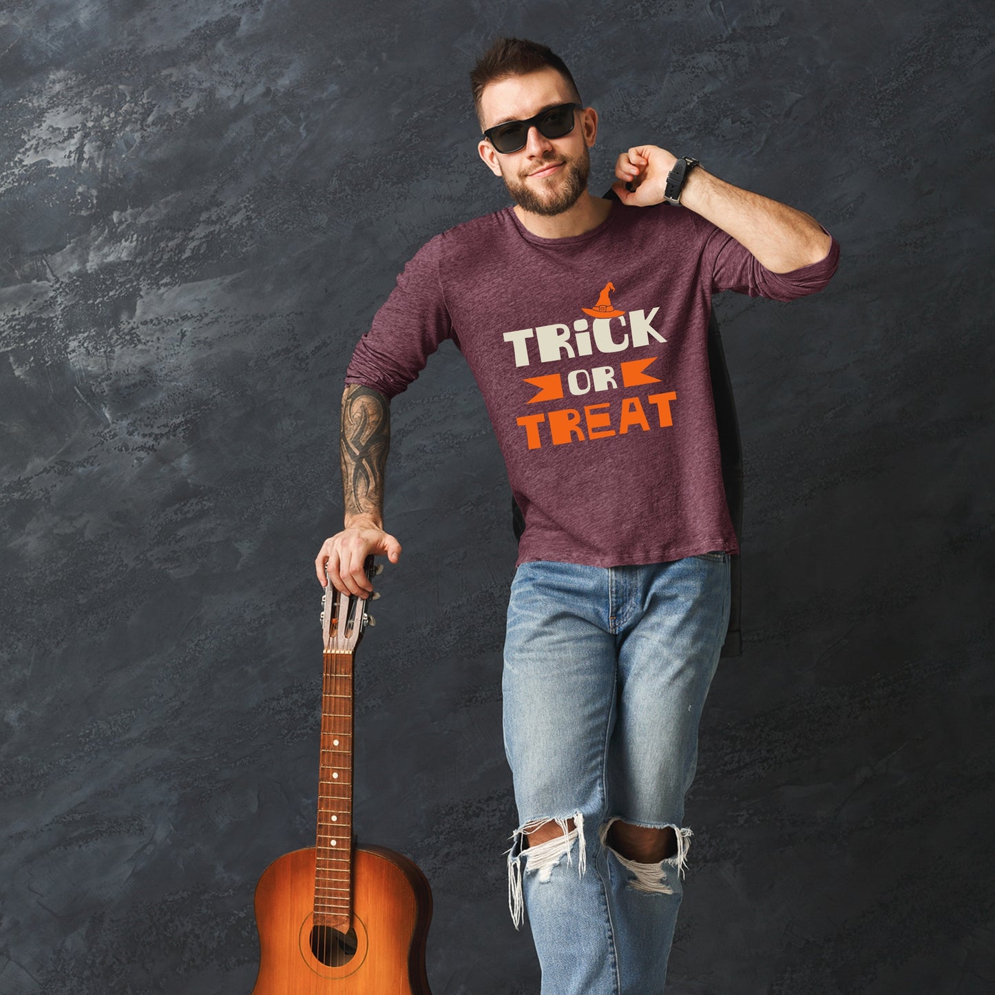 Trick or Treat, Halloween Gift Sweatshirt, Halloween Sweater, Cute Halloween Sweatshirt, Funny Halloween Sweatshirt, Fall Sweatshirts