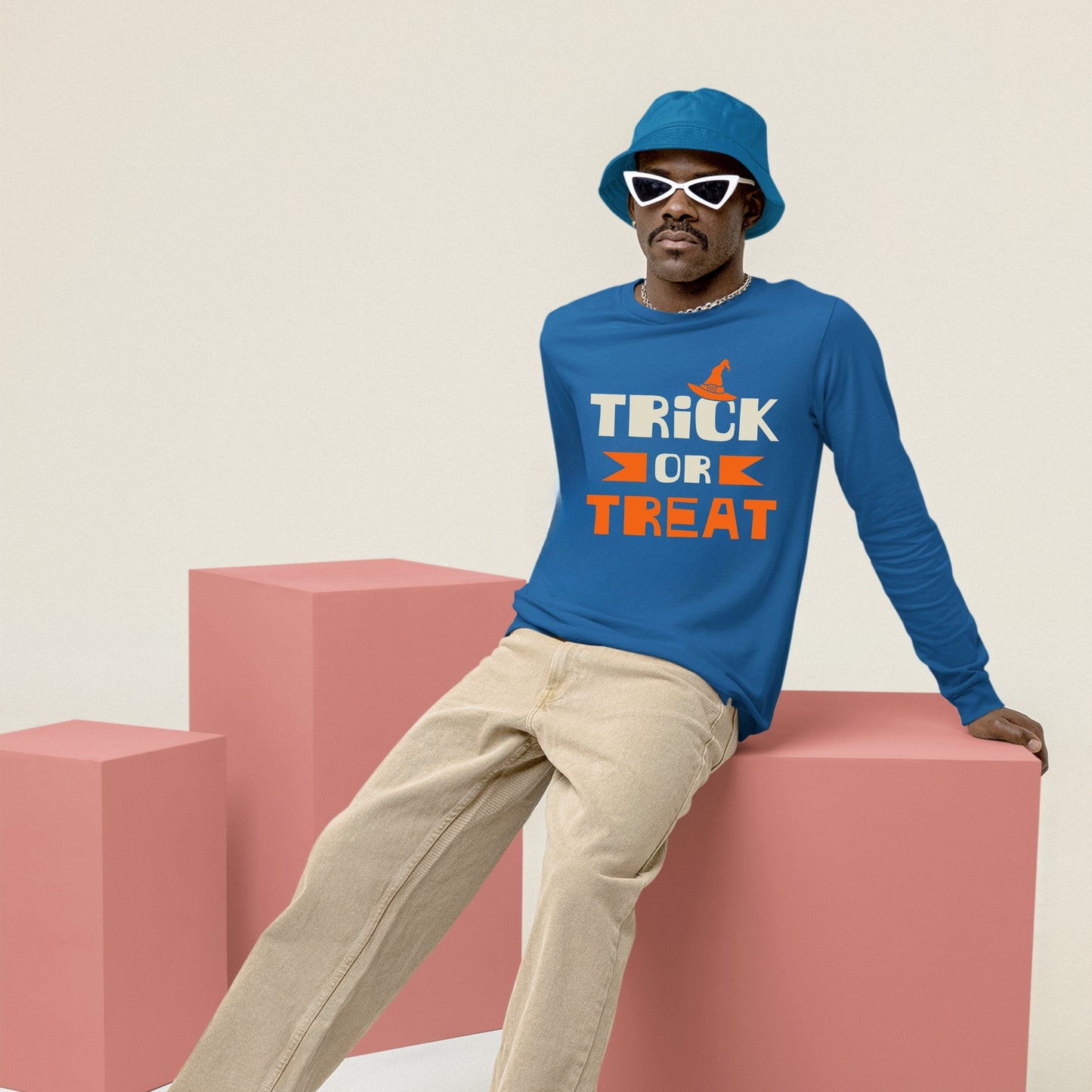 Trick or Treat, Halloween Gift Sweatshirt, Halloween Sweater, Cute Halloween Sweatshirt, Funny Halloween Sweatshirt, Fall Sweatshirts