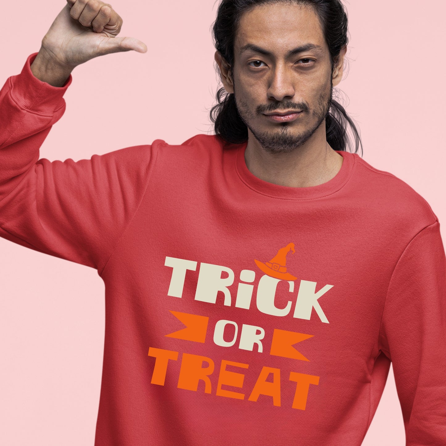 Trick or Treat, Halloween Gift Sweatshirt, Halloween Sweater, Cute Halloween Sweatshirt, Funny Halloween Sweatshirt, Fall Sweatshirts