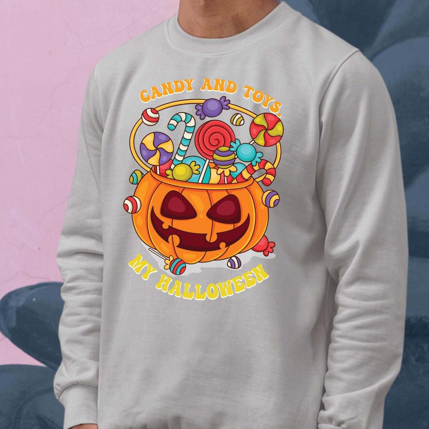 Halloween Candy and Toys Bodysuit, Halloween Gift Bodysuit, Halloween Onesies, Cute Halloween Bodysuit, Funny Halloween Bodysuit