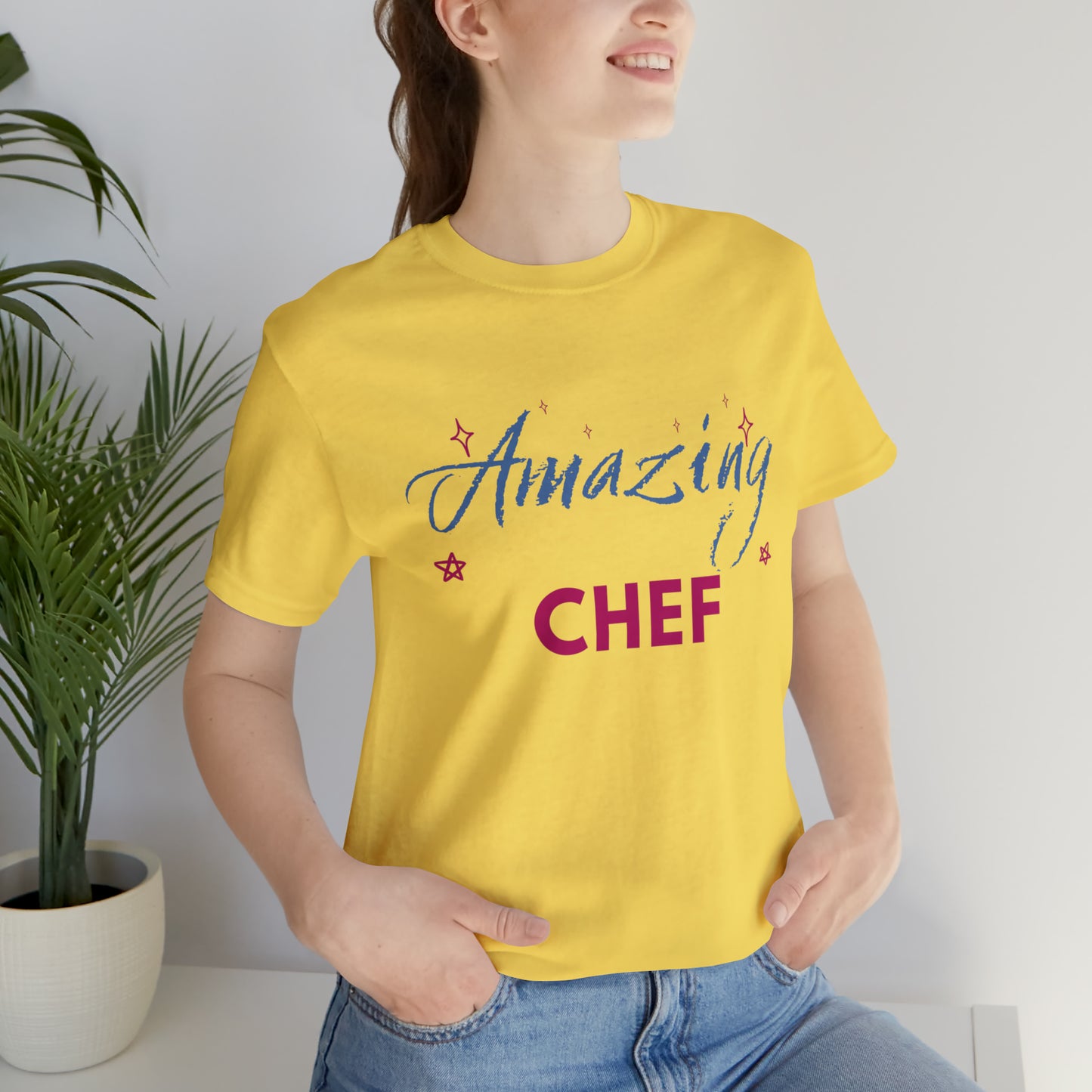Amazing Chef Unisex Jersey Short Sleeve Tee