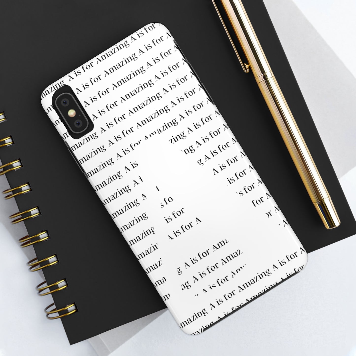 A is for Amazing Tough Phone Cases