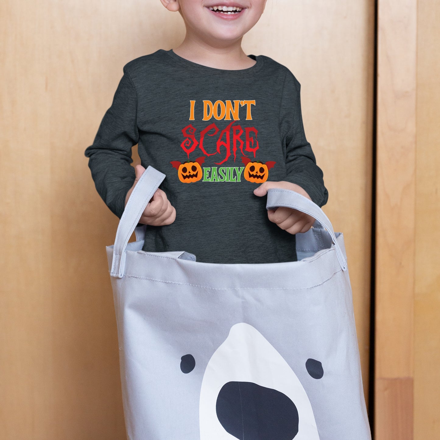 I Don't Scare Easily Sweatshirt, Halloween Gift Sweatshirt, Halloween Sweater, Cute Halloween Sweatshirt, Funny Halloween Sweatshirt
