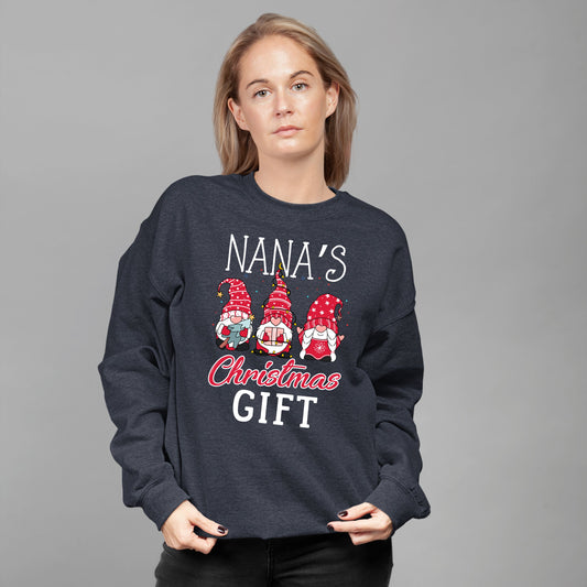 Nana's Christmas Gift, Women Long Sleeves, Christmas Shirts, Christmas Sweatshirts, Christmas, Christmas Clothing, Christmas Decor