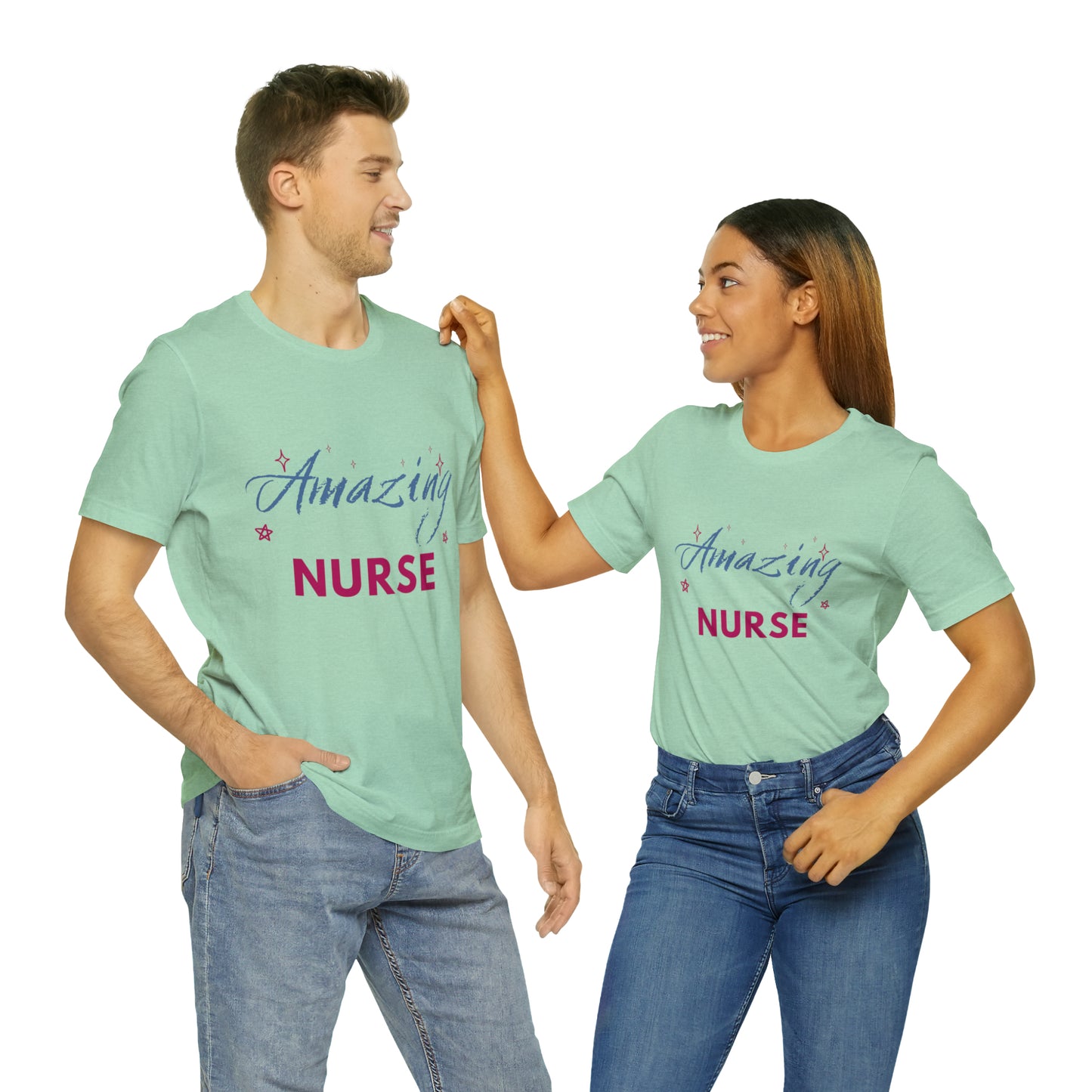 Amazing Nurse Unisex Jersey Short Sleeve Tee