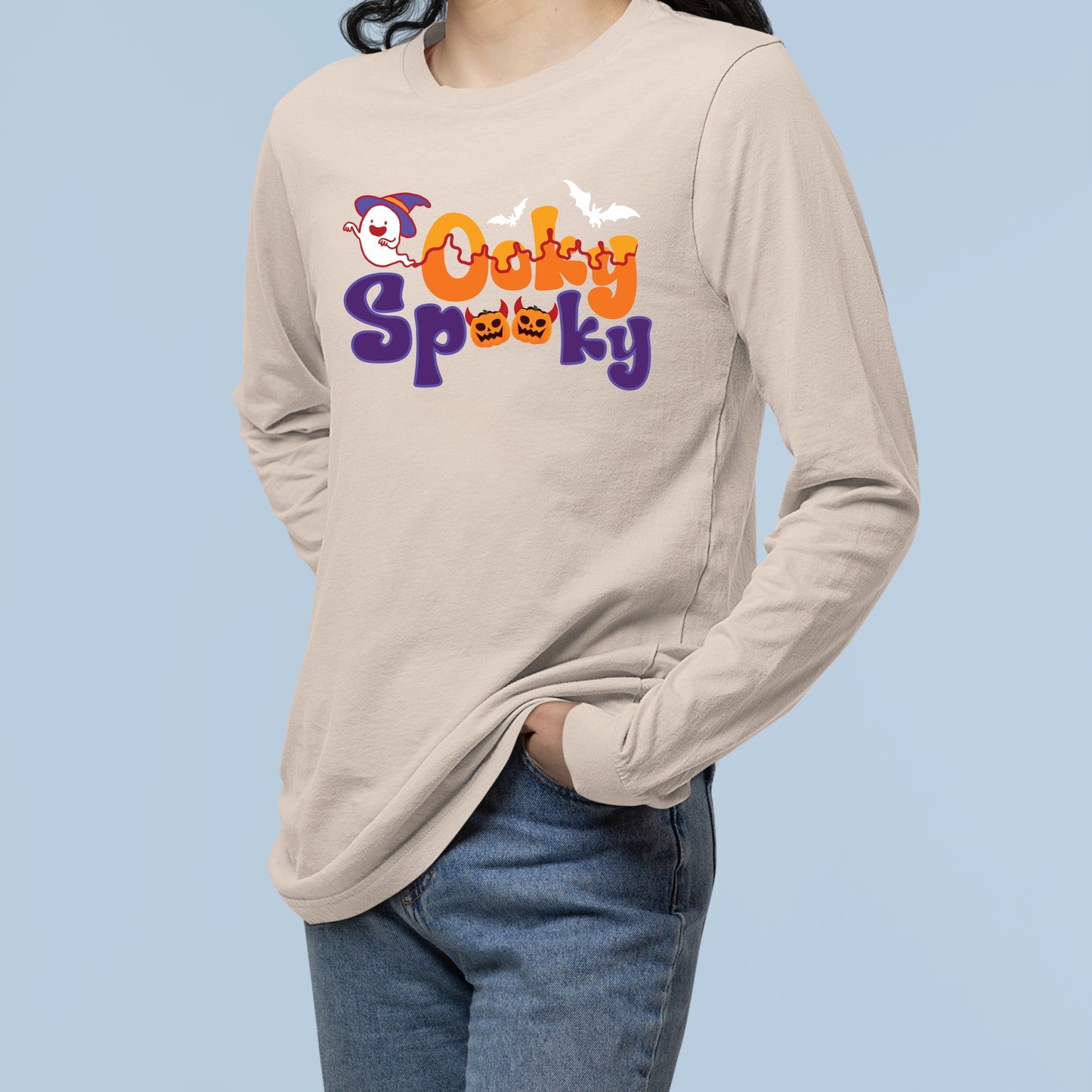 Ooky Spooky, Halloween Gift Sweatshirt, Halloween Sweater, Cute Halloween Sweatshirt, Funny Halloween Sweatshirt