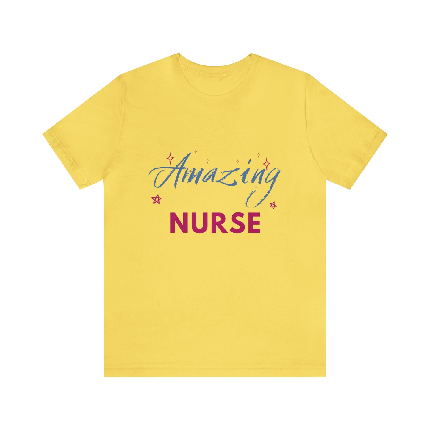 Amazing Nurse Unisex Jersey Short Sleeve Tee