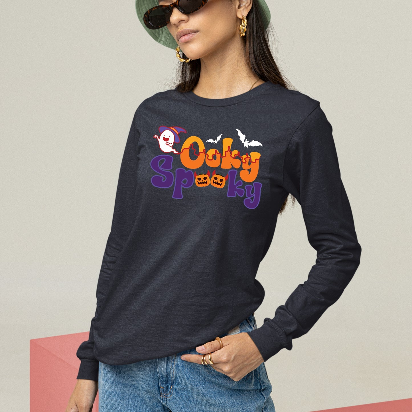 Ooky Spooky, Halloween Gift Sweatshirt, Halloween Sweater, Cute Halloween Sweatshirt, Funny Halloween Sweatshirt