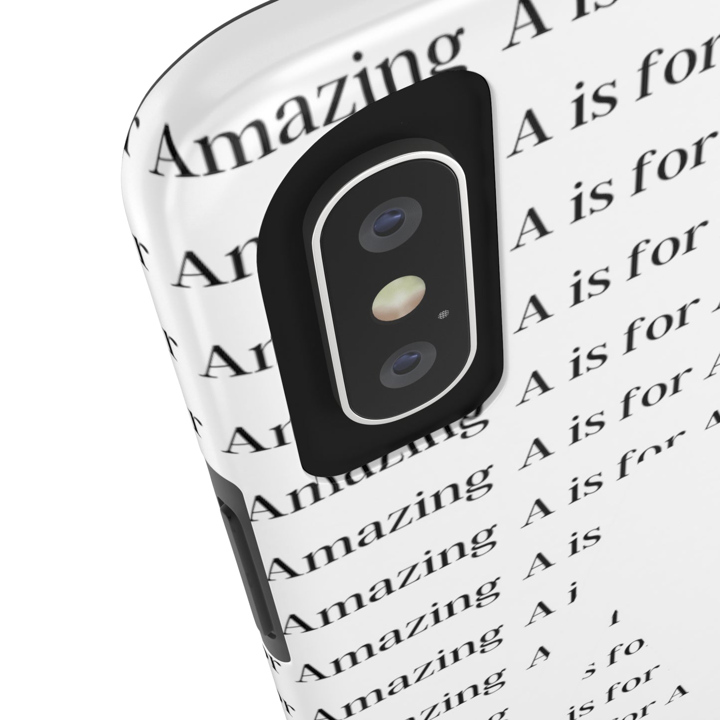 A is for Amazing Tough Phone Cases