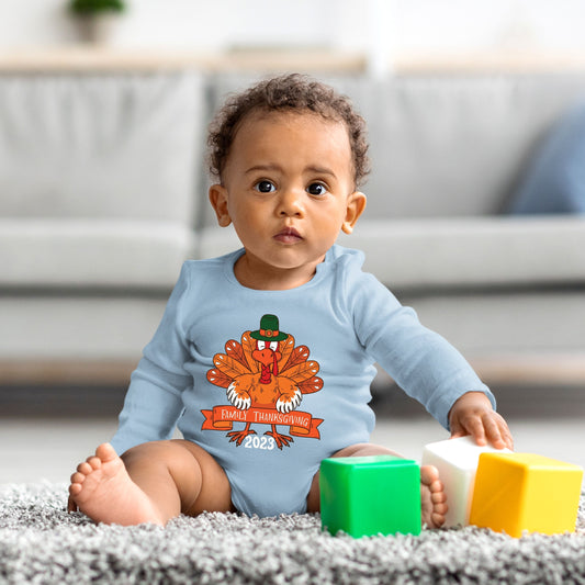 Family Thanksgiving Bodysuit, Thanksgiving Bodysuit, Thanksgiving Bodysuit for Kid, Thanksgiving Gift, Cute Thanksgiving