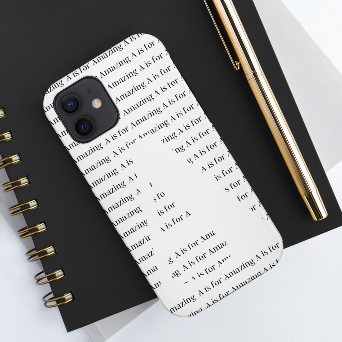 A is for Amazing Tough Phone Cases