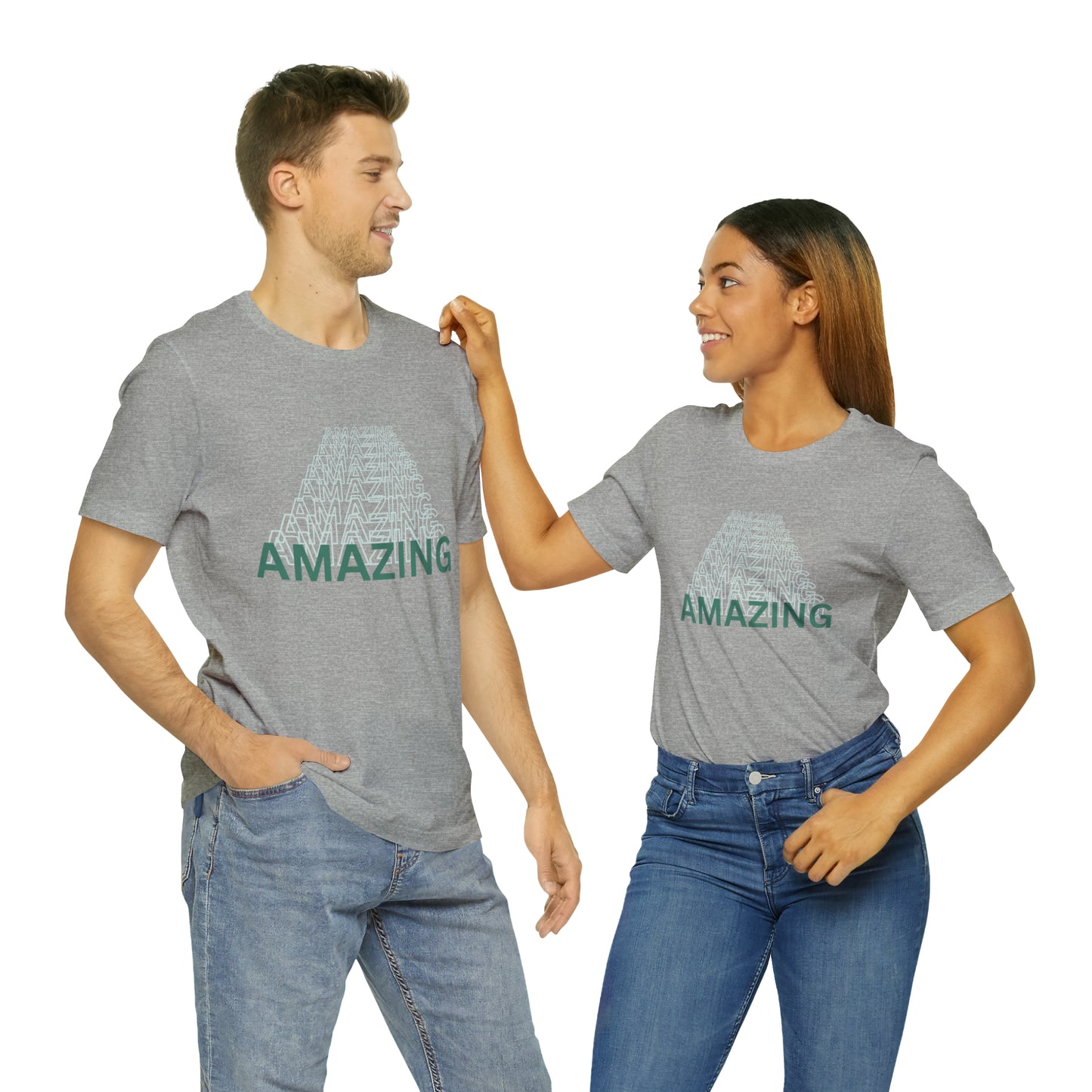 Green Amazing Unisex Jersey Short Sleeve Tee