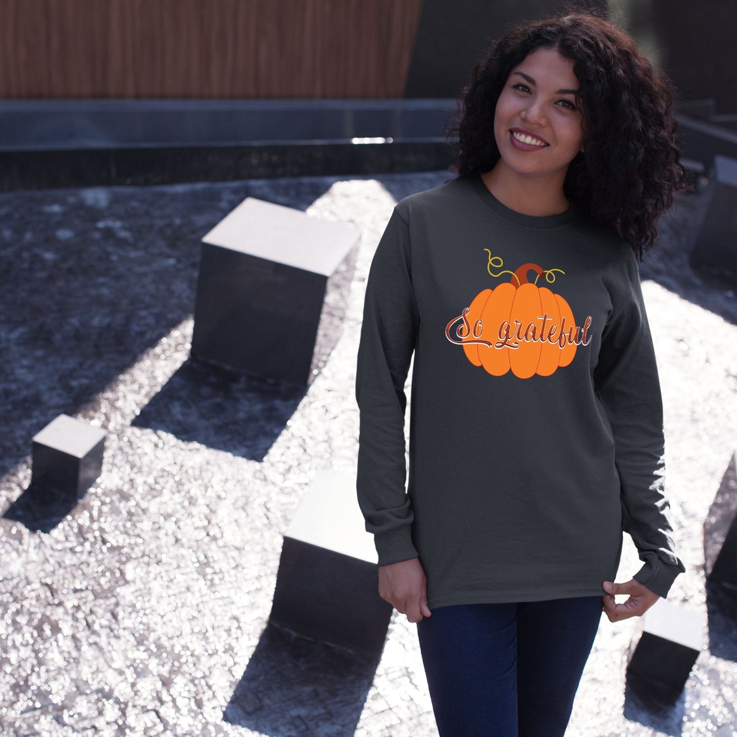 So Grateful, Thanksgiving Sweatshirt, Thanksgiving Sweater for Women, Thanksgiving Gift Ideas, Cute Thanksgiving