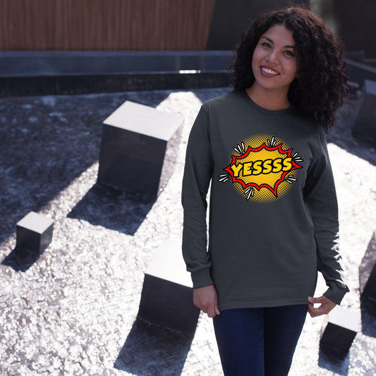 Yessss, Women Long Sleeves, Christmas Shirts, Christmas Sweatshirts, Christmas, Christmas Clothing, Christmas Decor