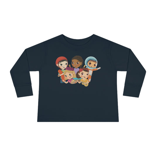 Long Sleeve Tee for KIds - A is For Amazing