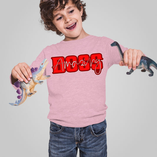 Amazing Boss, Christmas Crewneck For Toddler, Christmas Long Sleeves, Christmas Sweatshirt, Christmas Sweater, Christmas Present