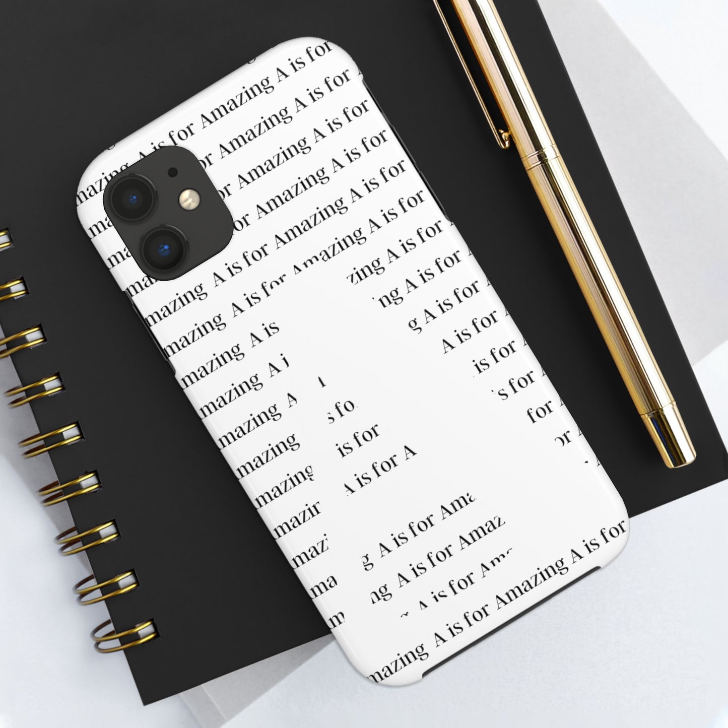 A is for Amazing Tough Phone Cases