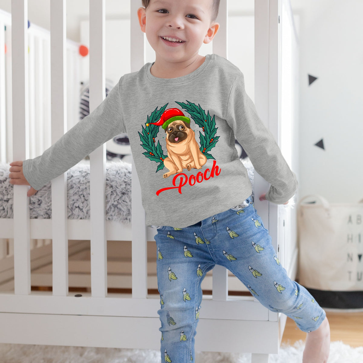 Pooch, Toddler Long Sleeves, Christmas Shirts, Christmas Sweatshirts, Christmas, Christmas Clothing, Christmas Decor