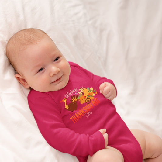 Working on Thanksgiving Day Bodysuit, Thanksgiving Bodysuit, Thanksgiving Bodysuit for Kid, Thanksgiving Gift, Cute Thanksgiving
