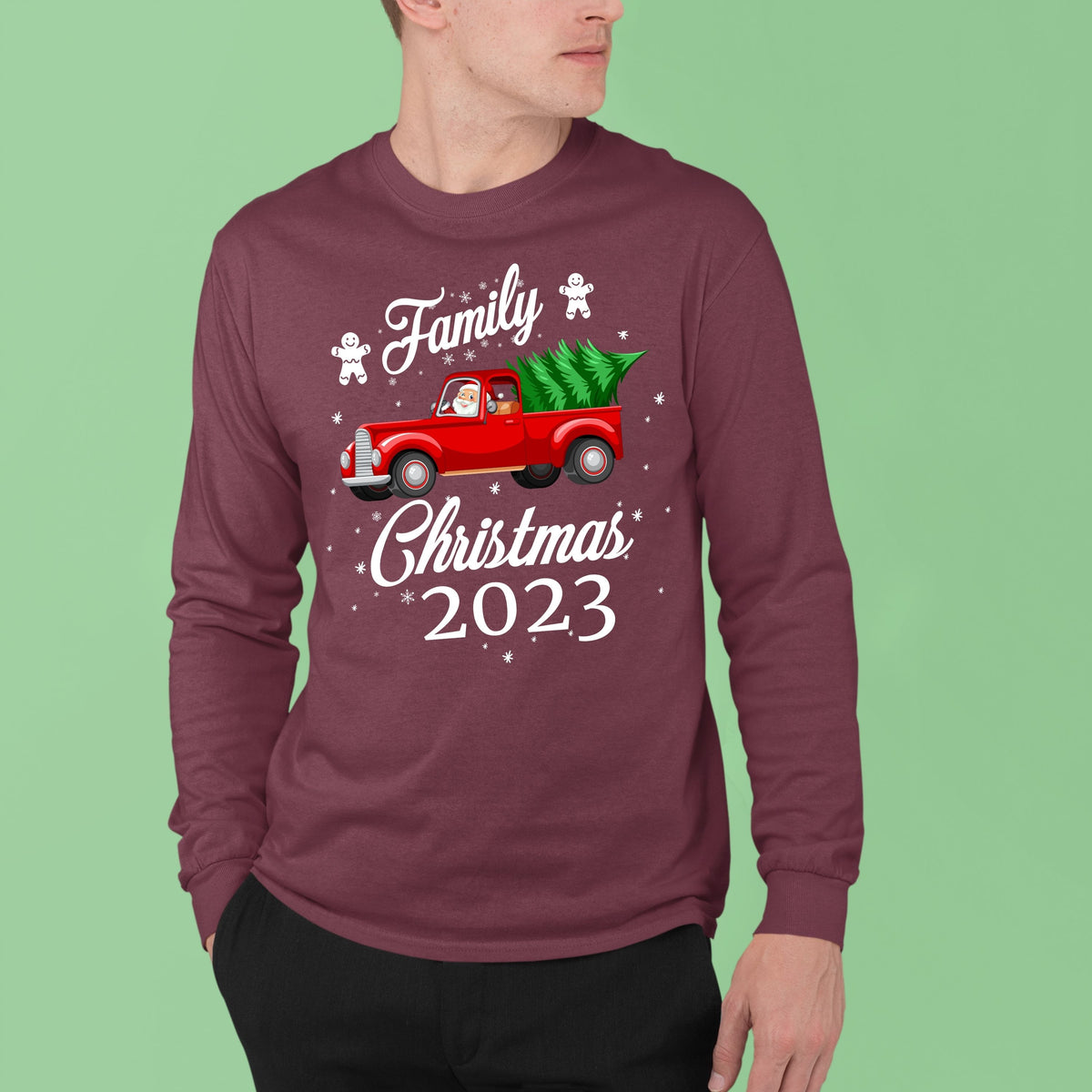 Family Christmas 2023, Men Long Sleeves, Christmas, Christmas Shirts, Christmas Clothing, Christmas Decor, Christmas Sweatshirts