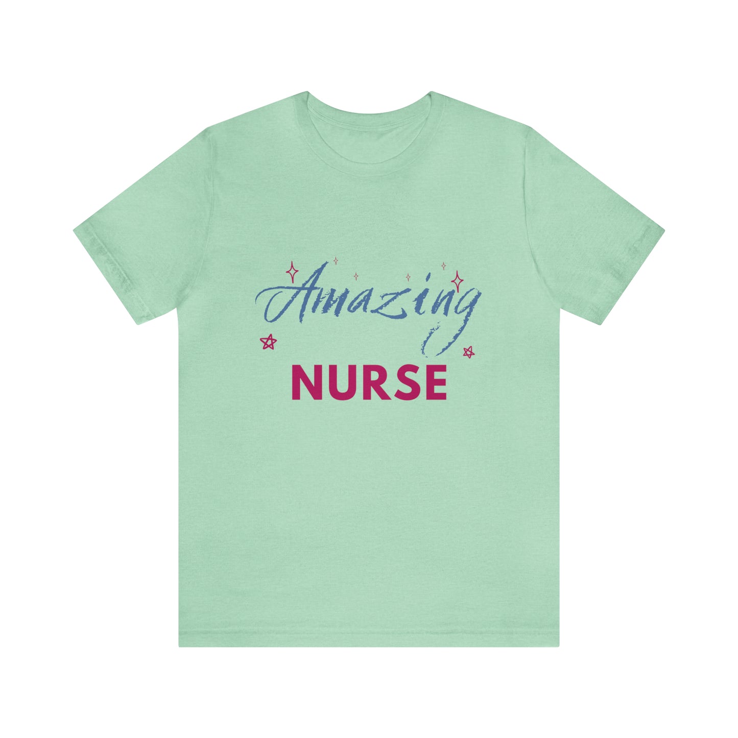 Amazing Nurse Unisex Jersey Short Sleeve Tee