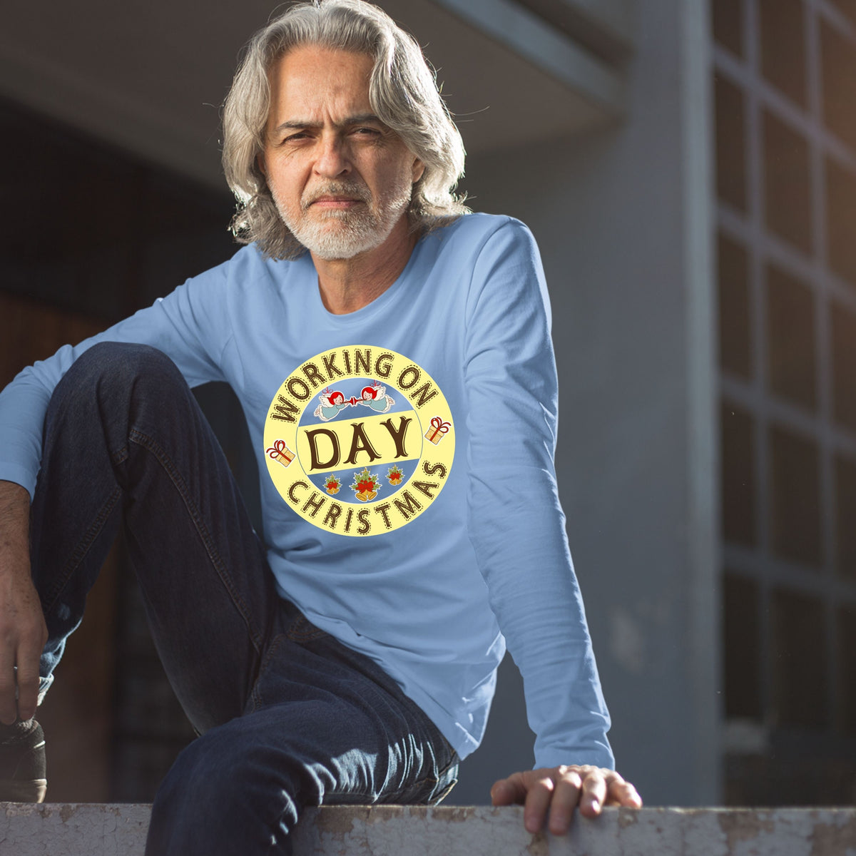 Working on Chirstmas day , Nursing Shirt, Doctor Gift for Him, Christmas Shirt,  School TShirt, 2022 Christmas, Christmas Sweatshirt, Doctor