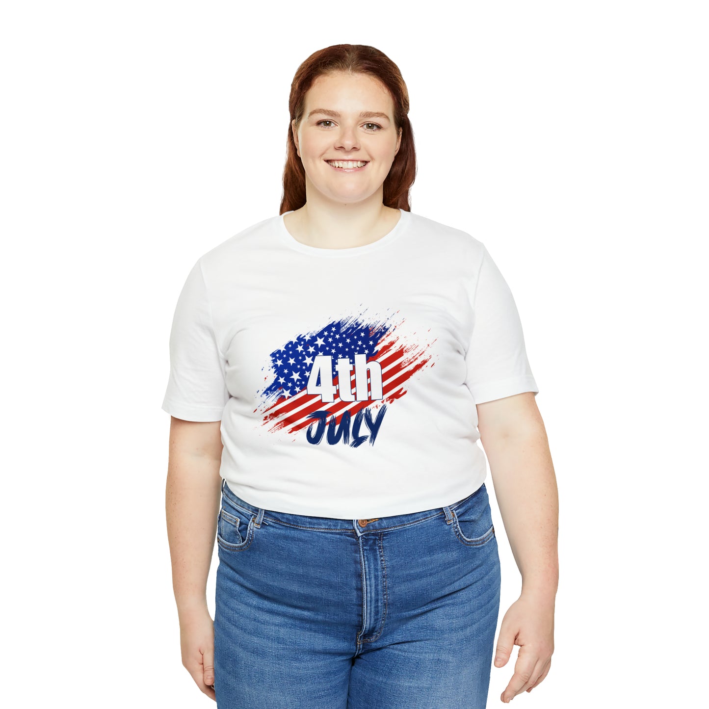 4th of July Celebration Unisex Short Sleeve Jersey Tee