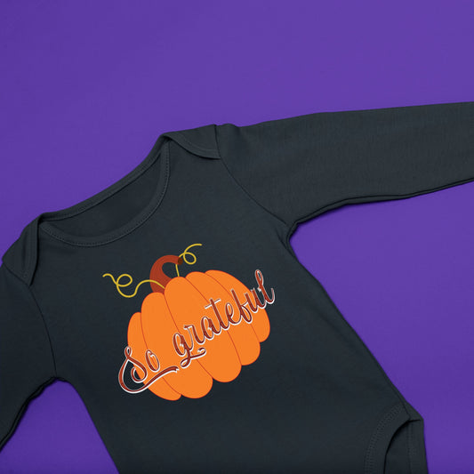 So Grateful, Thanksgiving Sweatshirt, Thanksgiving Sweater for kids, Thanksgiving Gift Ideas, Cute Thanksgiving