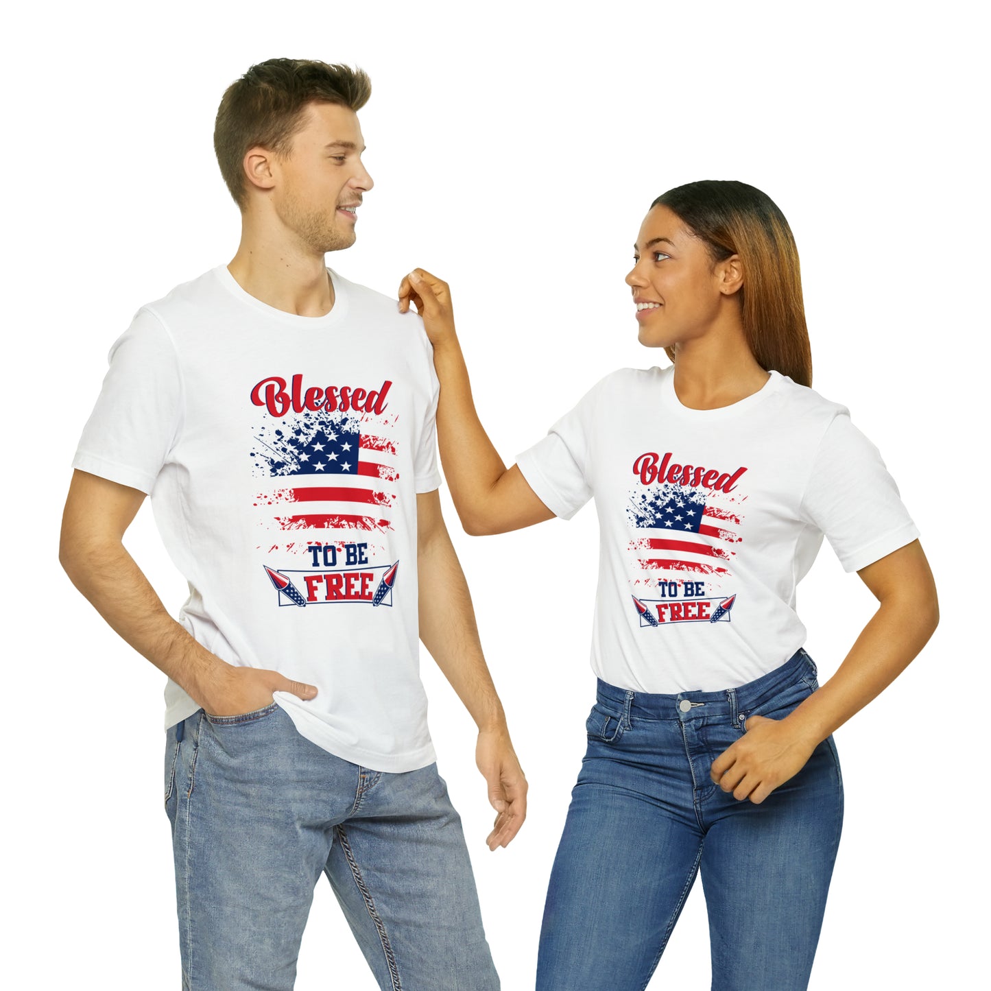 Blessed to be Free | Unisex Jersey Short Sleeve Tee