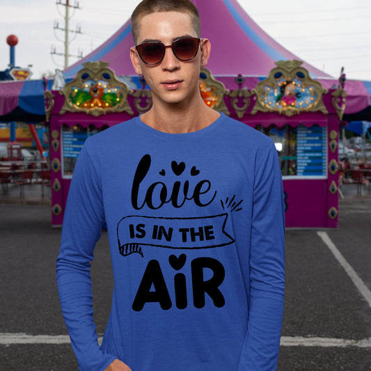 Love Is In The Air, Retro Valentine, Funny Valentine, Valentines Gift for Him, Valentines Gifts, Valentines Shirt, Valentines Clothing