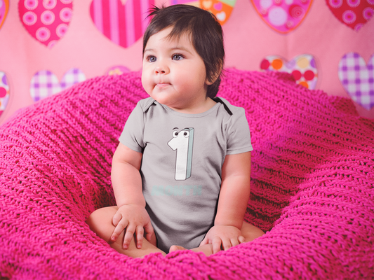 Infant Fine Jersey Bodysuit for 1 Month babies