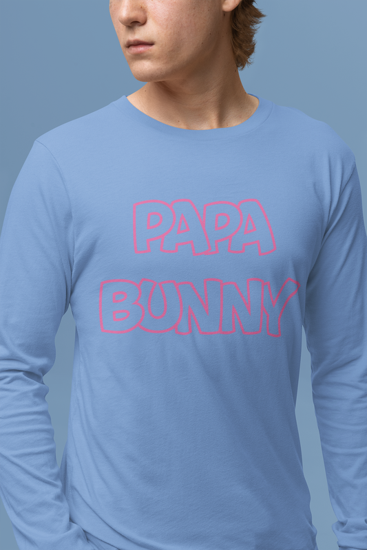 Papa Bunny - Unisex Ultra Cotton Long Sleeve Tee