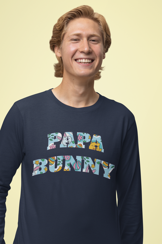 Papa Bunny - Unisex Ultra Cotton Long Sleeve Tee