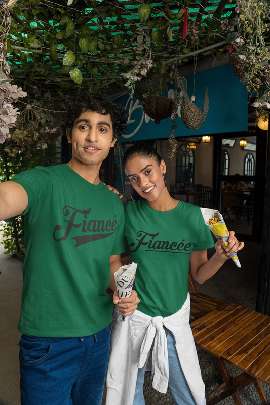 Fiancé | Fianceé, Trendy Bride Shirt, Bachelorette Party Shirts, Trendy Grooms Shirt, Wedding Party Shirts, Womens Shirt, Mens Shirt