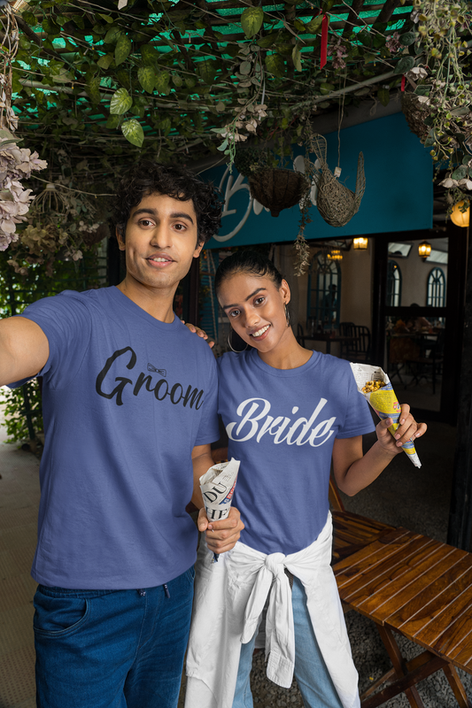 Bride | Groom, Trendy Bride Shirt, Bachelorette Party Shirts, Trendy Grooms Shirt, Wedding Party Shirts, Womens Shirt, Mens Shirt