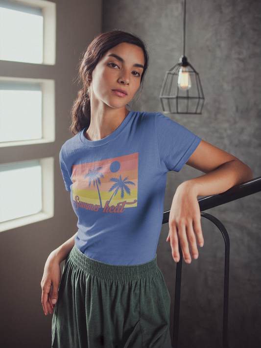 Summer Heat, Summer Shirts, Beach Shirt, Last Day of School Shirt, Vacation Shirt, Schools Out Shirt, Trendy Unisex Shirt