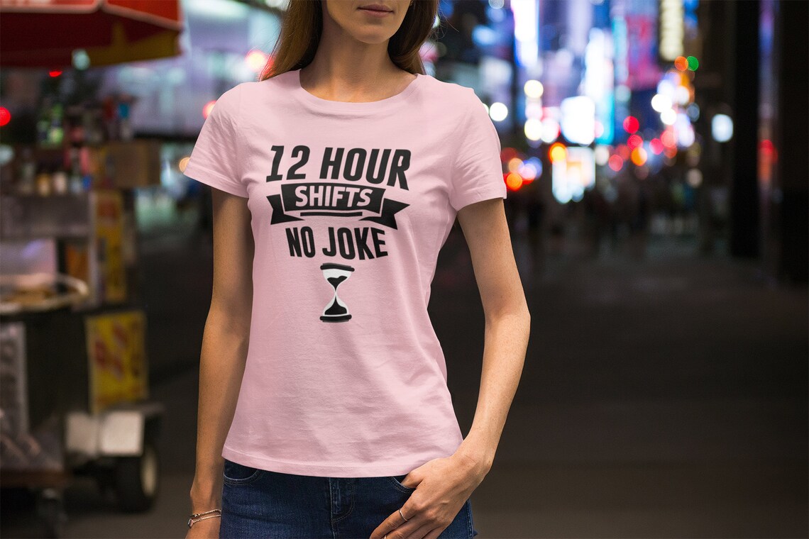 12 Hour Shifts No Joke Women's Premium Tee, Doctor shirts, Doctor gift ideas, New Doctor shirt, doctors gift, women shirt with doctor design
