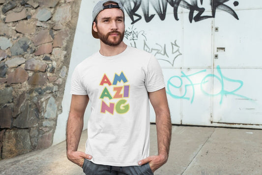 Amazing Men's Performance T-Shirt, Amazing shirts, Inspirational shirts, Motivational Shirts, Positive shirts, Trendy tees, Men's Shirt